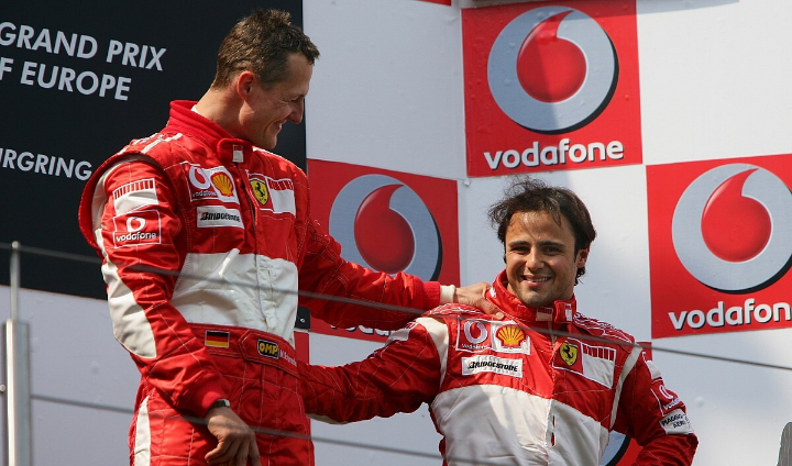 Ex Companheiro De Michael Schumacher Na Ferrari Felipe Massa